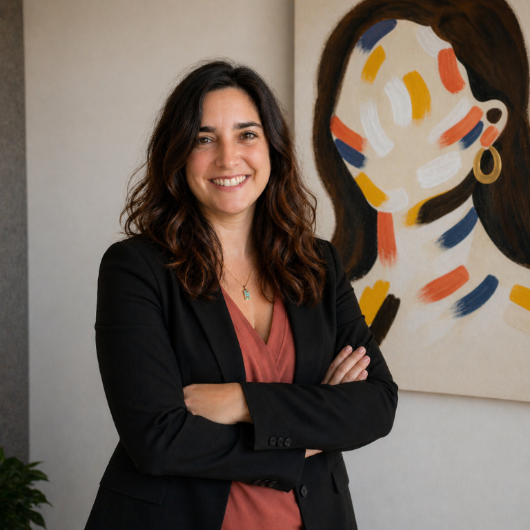 photo de aurore gassi qui accompagne les entreprises dans les projets culturels